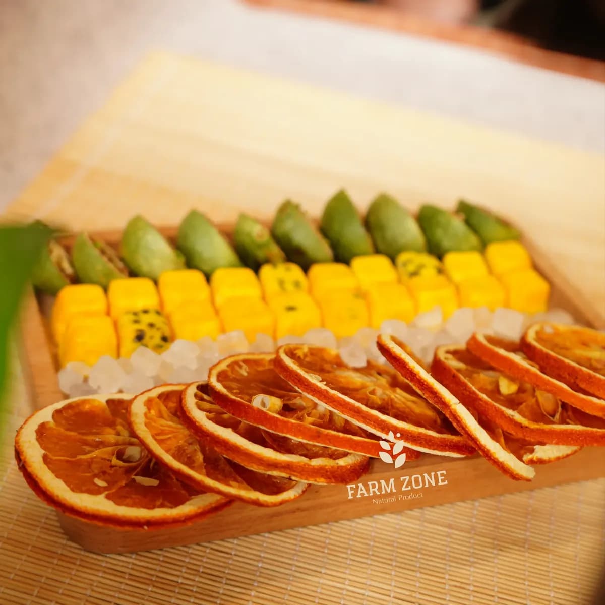 Trà hoa quả sấy khô