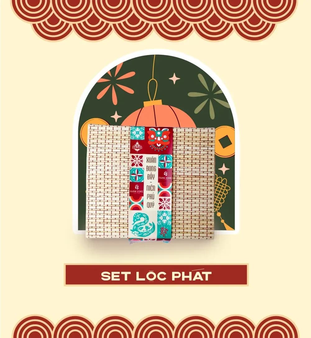 Hộp Quà Tết Lộc Phát Farm Zone