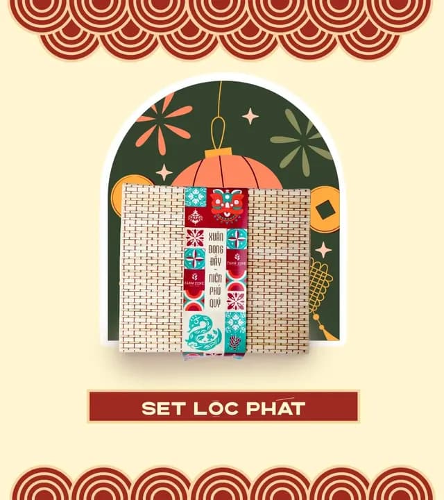 Hộp Quà Tết Lộc Phát Farm Zone